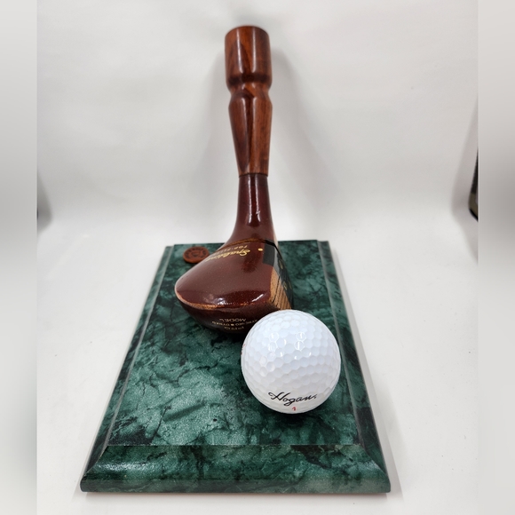 Vintage Spalding Top-Flite Golf Club Hogan ball Business Card And Pen holder - Picture 8 of 13